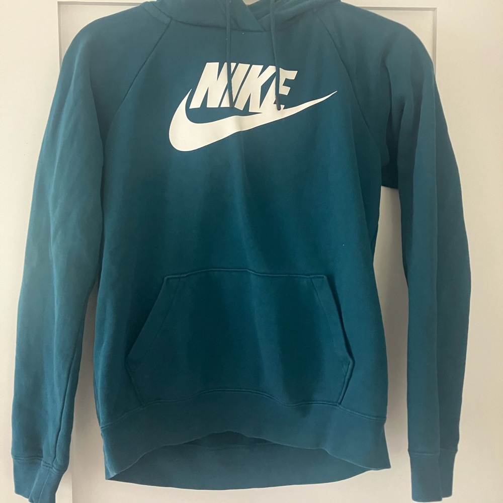Nike Women’s Hoodie Teal Sweatshirt size XS